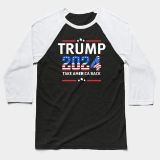 Trump 2024 Baseball T-Shirt